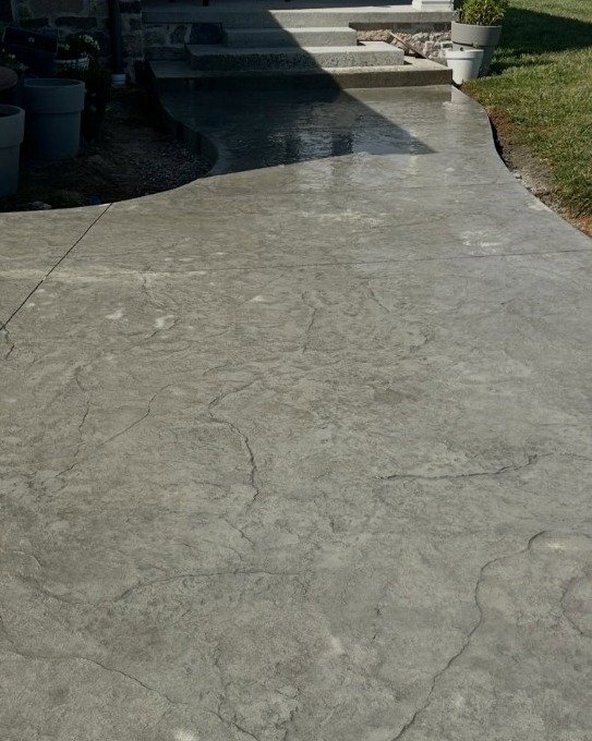 Concrete Patio Installation in Asheville, NC