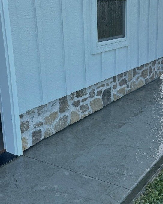 Custom Concrete Patio in Asheville, NC