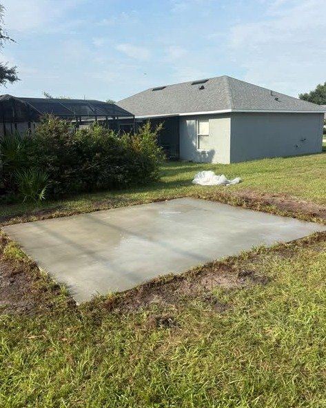 Custom Concrete Pool Deck in Asheville, NC