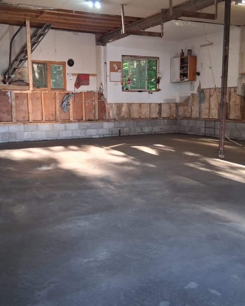 Custom Garage Floor in Asheville, NC