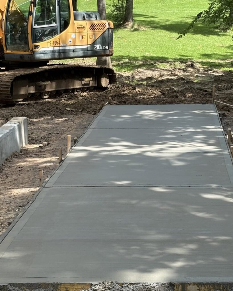 Residential Concrete Steps in Asheville, NC